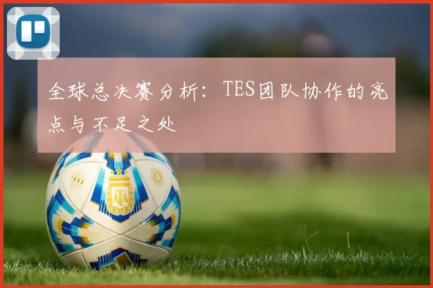 全球总决赛分析：TES团队协作的亮点与不足之处