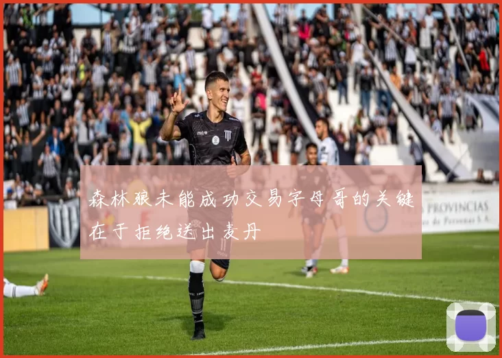 森林狼未能成功交易字母哥的关键在于拒绝送出麦丹