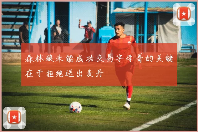 森林狼未能成功交易字母哥的关键在于拒绝送出麦丹